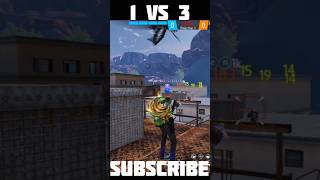 1vs3 #freefire #viralshorts #video #india #ternding #shorts #sorts