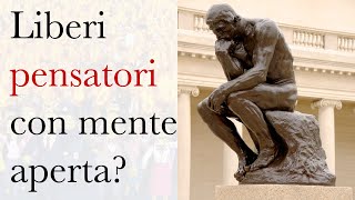 Fenomenologia del “libero pensatore”