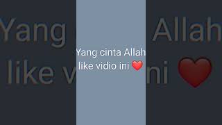 Yang cinta Allah like vidio ini yang ga cinta sekip aja #allah #fyp #allahuakbar #masukberanda