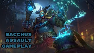 Smite: Assault Gameplay with Bacchus-Enemy Team is Trolling,,,