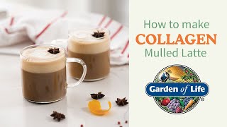 How To Make Collagen Mulled Latte Recipe by Garden of Life