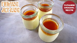 Resep Puding Jepang [Cuma 3 Bahan], -Cara Membuat Japanese Milk Purin Secara Gampang