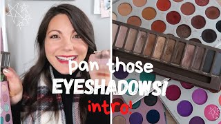 PAN THOSE EYESHADOWS 2021!! INTRO VIDEO - January!!