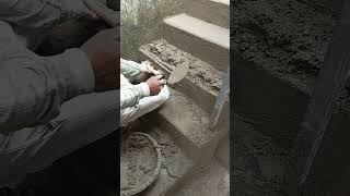 Step plaster method #shorts #plaster #youtubeshorts #foryou #tilegrouting #constructionworkers