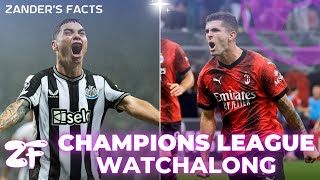 CHAMPIONS LEAGUE Matchday 6 LIVE WATCHALONG | Milan-Newcastle, Dortmund-PSG, & more!