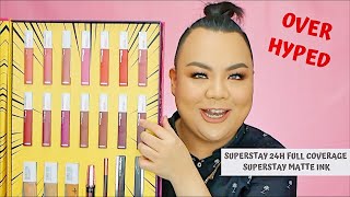 OVER HYPED! MAYBELLINE SUPERSTAY MATTE INK & FULL COVERAGE | Review | Endi Feng