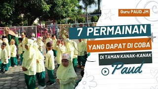 7 Permainan Yang Dapat Di Coba Di Taman Kanak-Kanak