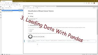 3. Loading Data Into a JupyterLab Notebook Using Pandas