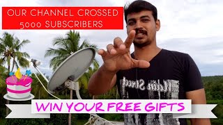 Our channel crossed 5000 subcribers | Collect your free gifts