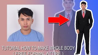 WHOLE BODY TUTORIAL & JAPAN VISA 2023 UPDATED SIZE TUTORIAL | ADOBE CS5 EDITION | (Free formal)