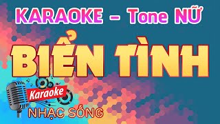 Biển Tình Karaoke - Tone Nữ - Karaoke Nhạc Sống Sóc Trăng