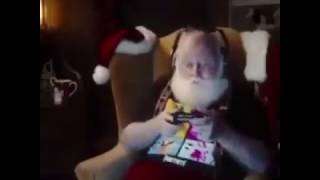 Ninja plays Fortnite with Santa Clause