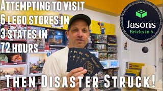 Episode 108 - Attempting to Visit 6 Lego Stores in 3 States in 72 Hours, Before Disaster Struck