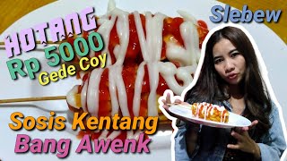 ASMR HOTANG BANG AWENK | CUMA JUALAN SOSIS KENTANG BISA MERAUP KEUNTUNGAN RATUSAN RIBU DALAM SEHARI