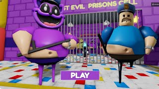 Catnap Poppy Barry's Prison Run Obby (Roblox) Full Gameplay (Android)