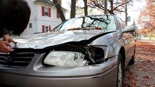 Replace Headlight Assembly and Blinker for under $50! - Toyota Camry