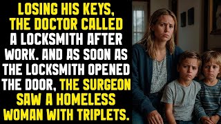 Losing his keys, the doctor called a locksmith after work    And as soon as the locksmith opened