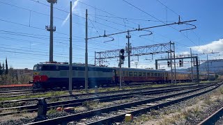 RAPIDO TIGULLIO DA MILANO CENTRALE AL DORS DI LA SPEZIA MIGLIARINA IN TRANSITO!!