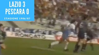 1 marzo 1987: Lazio Pescara 3 0