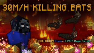 How You Can MAKE 30M/H from killing BATS in Hypixel Skyblock