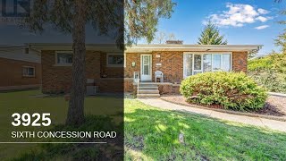 3925 SIXTH CONCESSION ROAD | Windsor Real Estate