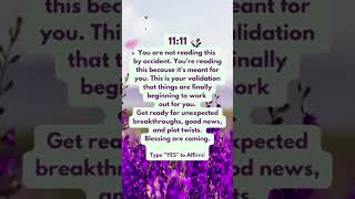 1111 Angel Number Affirmations Manifestation #affirmations #lawofattraction #manifestation #loa