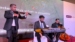 Violinist in Delhi | Western band in Delhi | Shangrila Hotel | Delhi Events #violinist #band #music