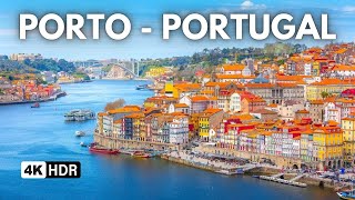 Откройте для себя Порту, Португалия 🇵🇹 Расслабляющая утренняя пешеходная экскурсия 😍 4K HDR