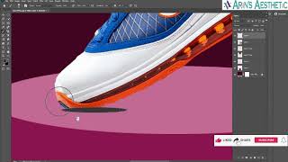 CREATE Stunning Product Deals Posters in Minutes with Photoshop! Shoes Banner design.