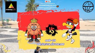 AO VIVO | JOGO DE BASQUETE | Carioca kings vs Flamengo sub-19 4ªs de Finais CEMB  @FBERJPLAY