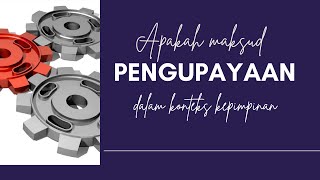 Maksud pengupayaan