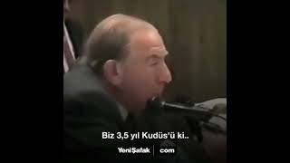 başbuğ alparslan türkeş kudüsün önemi