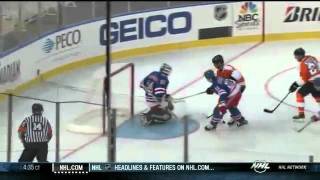 Rangers Flyers Alumni Game Highlights 2011