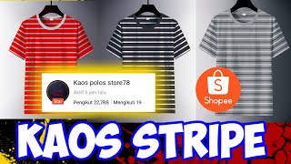 KAOS STRIPE SALUR BELANG GARIS-GARIS