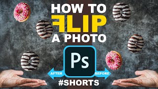 How to Flip a Photo in Photoshop #Shorts