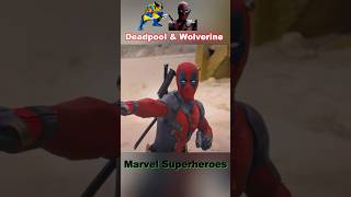 Deadpool vs Wolverine #marvel #dc #deadpool #wolverine #avengers #shortsvideo #shorts #short #movie