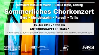 convivium musicum mainz: Felix Mendelssohn Bartholdy - Warum toben die Heiden