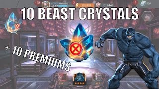 Marvel Contest of Champions | 10 BEAST CRYSTALS + 10 PREMIUM CRYSTALS!