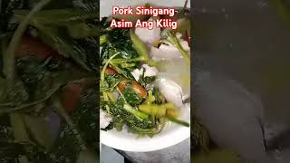 PORK SINIGANG ASIM ANG KILIG#LUTONG PINOY #chef@ady4502