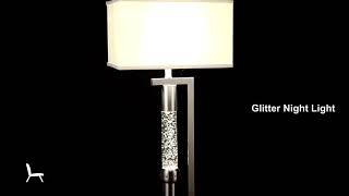 Jalen Metal/Fabric Table Lamp, Satin/White by Homelegance