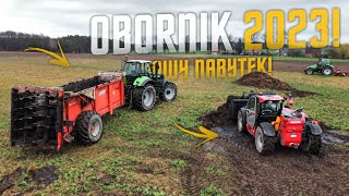 🇵🇱OBORNIK I UPRAWA 2023! ☆ NOWY NABYTEK! ☆ 2X Deutz-Fahr ( X720 / Agrotron 105 ) & MANITOU ☆ AW ™