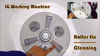 LG Washing Machine Broken Roller Fix | Cleaning | PKTalks