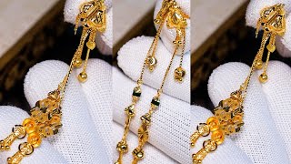 jewellery earrings new design || gold earrings designs daily wear 1 gram