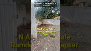 NA Residencial Plots for sale at Ramtekadi Road, Hadapsar Pune #mahaproperties #realestate #NAPlot