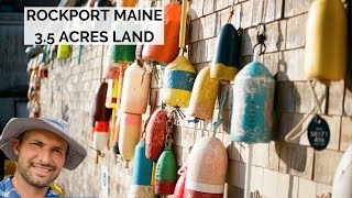 Rockport Maine 3.5 Acres Land