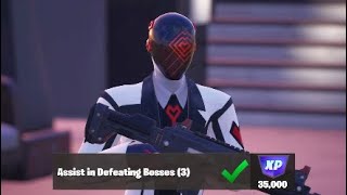 Assist in Defeating Bosses (3) - Fortnite Quests