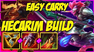 HECARIM 1V9 CARRY BUILD SO EASY TO PULL OFF | SEASON 11 HECARIM JUNGLE GAMPLAY | LEAGUE OF LEGENDS