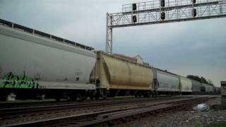 Santa Fe Warbonnet Leads Manifest Through Brookfield