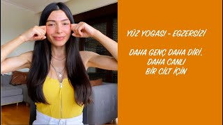 YÜZ YOGASI - EGZERSİZİ !! 36 yaşında, cildimi bu kadar genç ve diri tutan 2-3 dakika