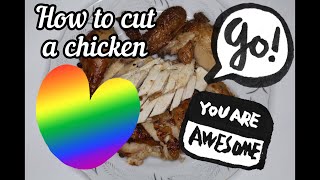 HOW TO CUT A CHICKEN 砍鸡肉 | HAINANESE CHICKEN RICE STYLE